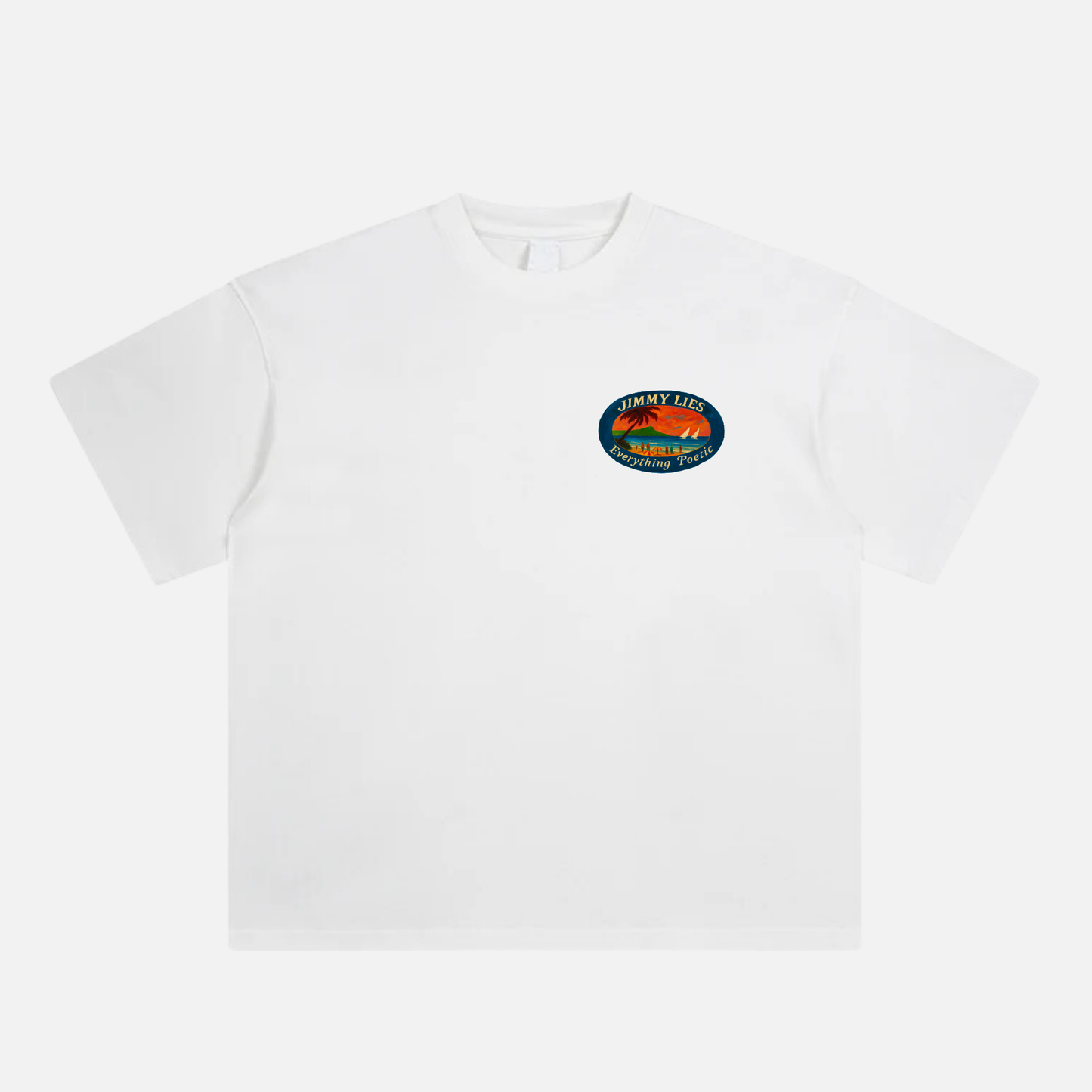 BLUE COAST WHITE TEE