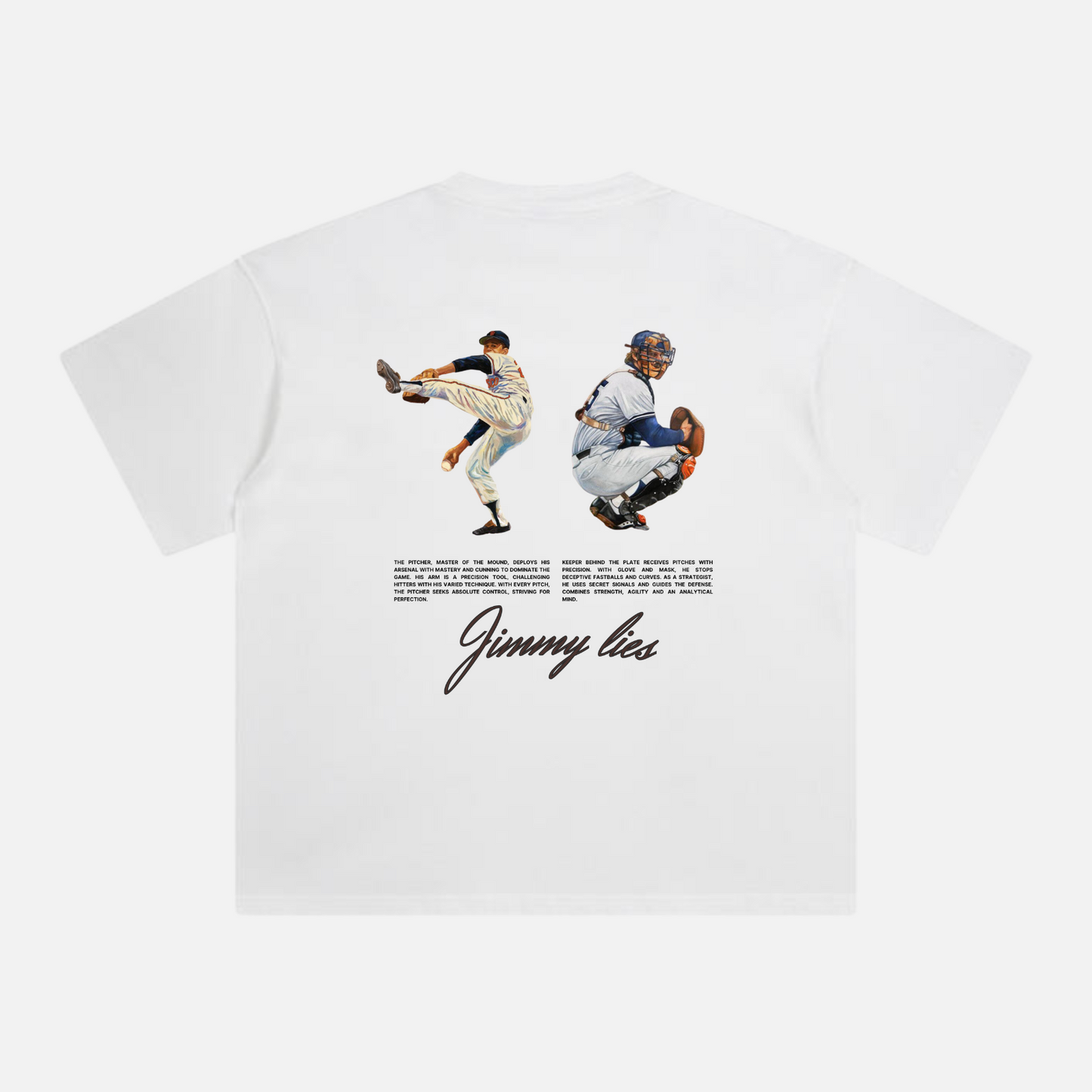 Baseball Grey Tee