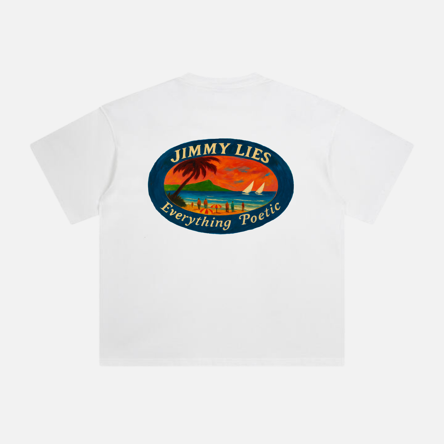BLUE COAST WHITE TEE