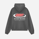 CHARCOAL RETRO HOODIE