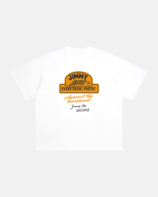 VINTAGE CAMEL WHITE TEE