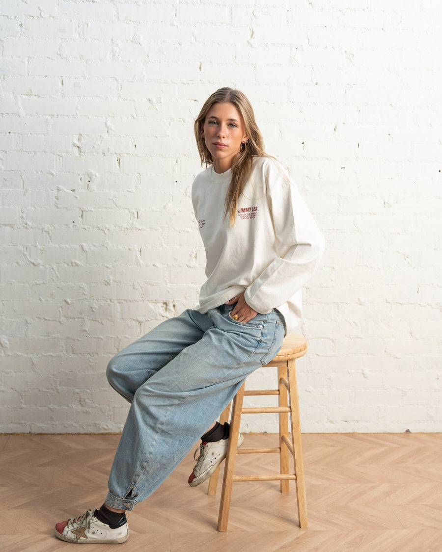 CUADRU WHITE LONG TEE