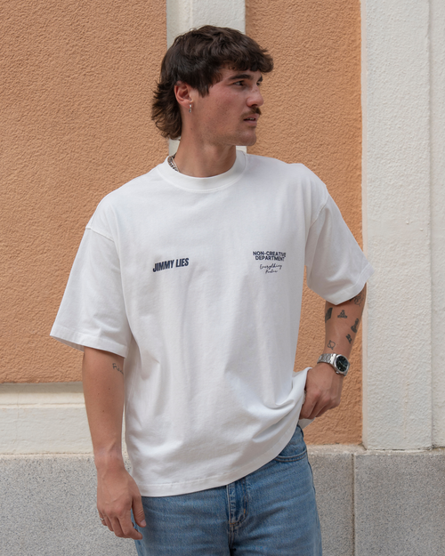 WHITE RALLY TEE