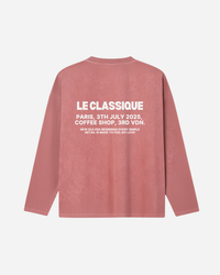 PARIS RED LONG TEE