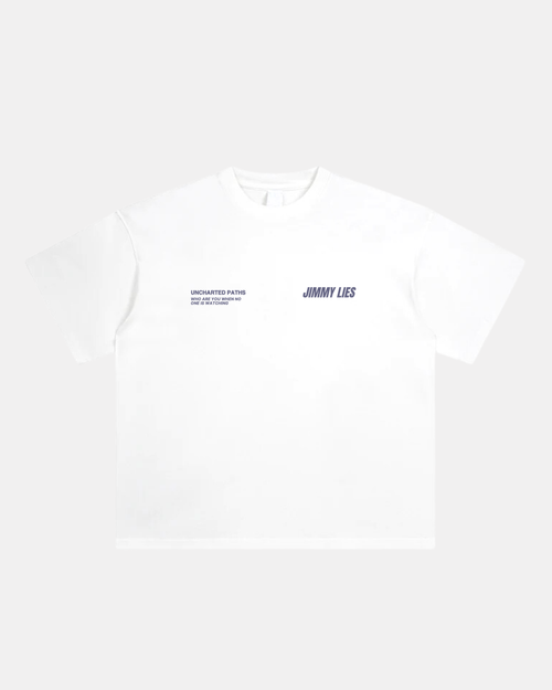 UNCHARTED WHITE TEE