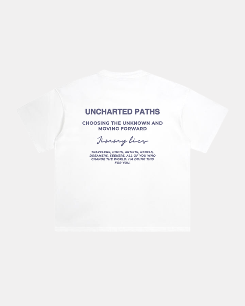 UNCHARTED WHITE TEE