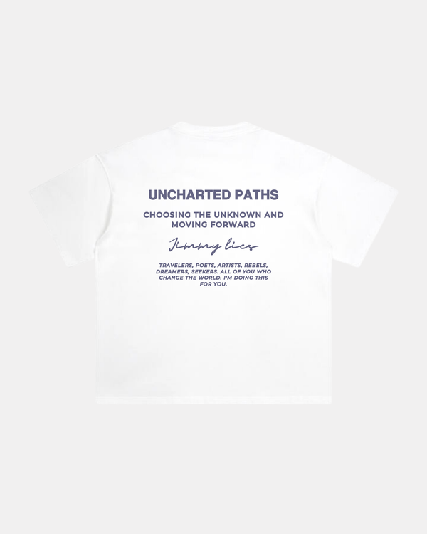 UNCHARTED WHITE TEE