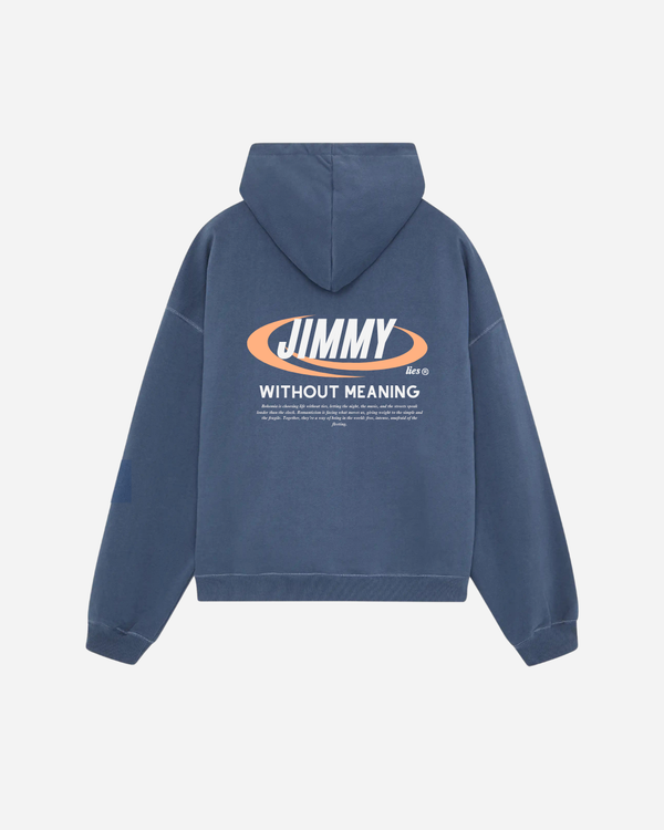 NAVY RETRO HOODIE