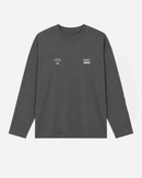 LAPS CHARCOAL LONG TEE