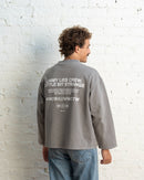 NISC LIGHT GREY CREWNECK