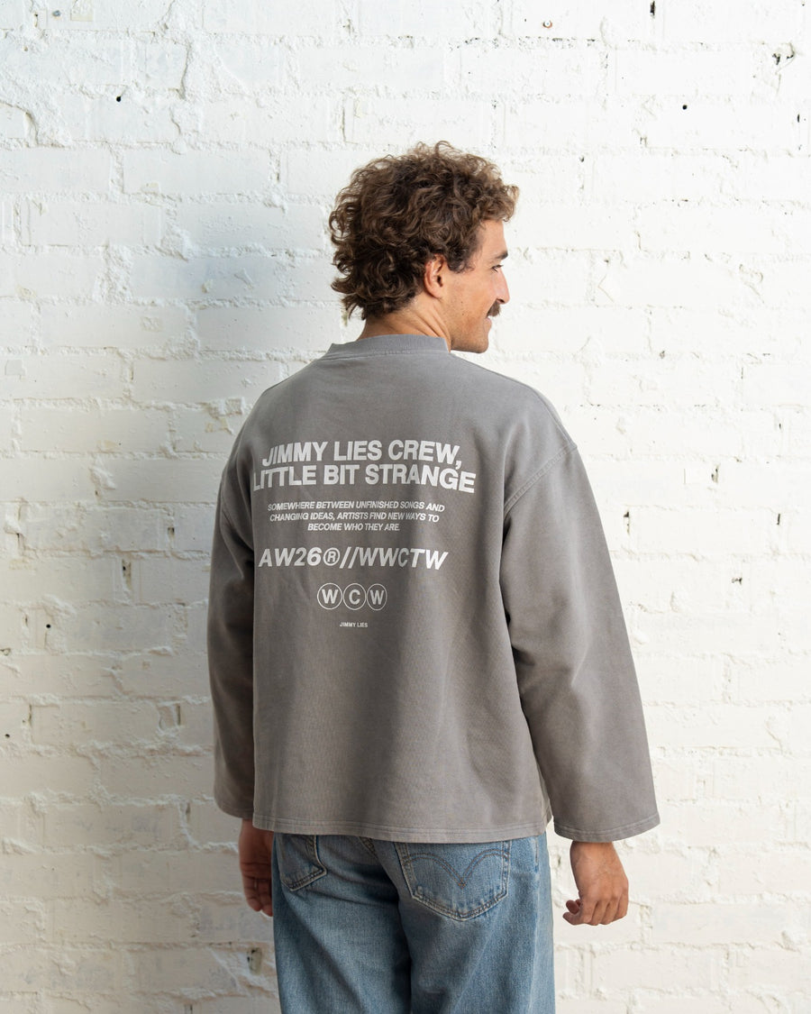 NISC LIGHT GREY CREWNECK