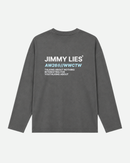 LAPS CHARCOAL LONG TEE