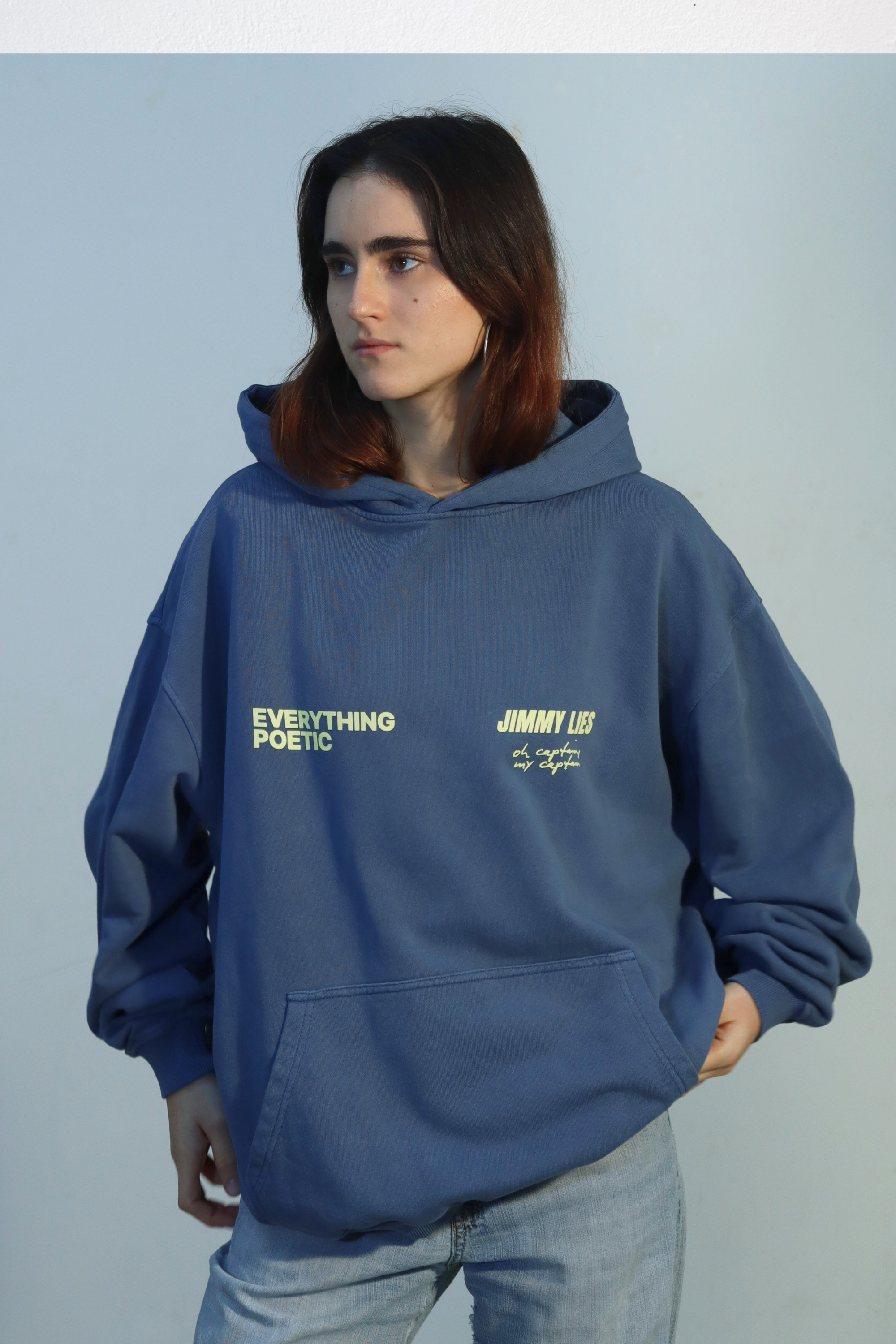 ÍNDIGO YELLOW HOODIE