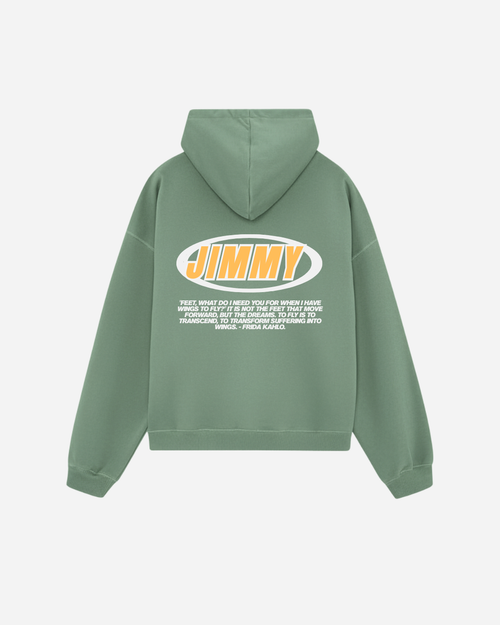 RETRO GREEN HOODIE