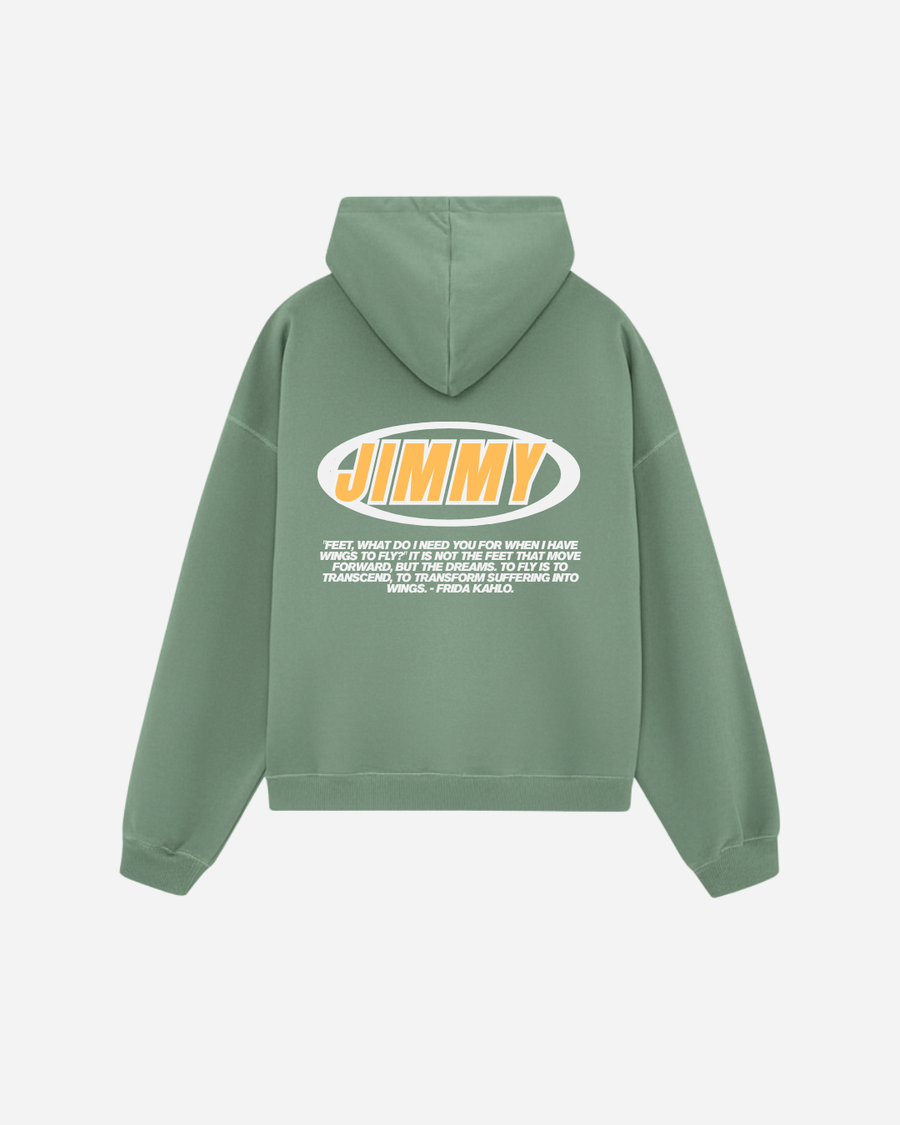 RETRO GREEN HOODIE