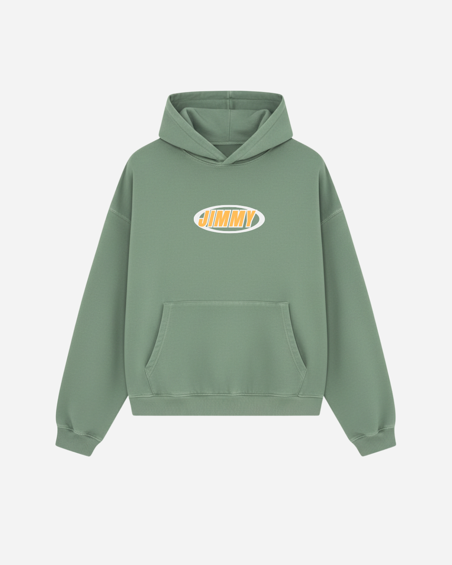 RETRO GREEN HOODIE