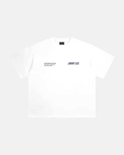 UNCHARTED WHITE TEE