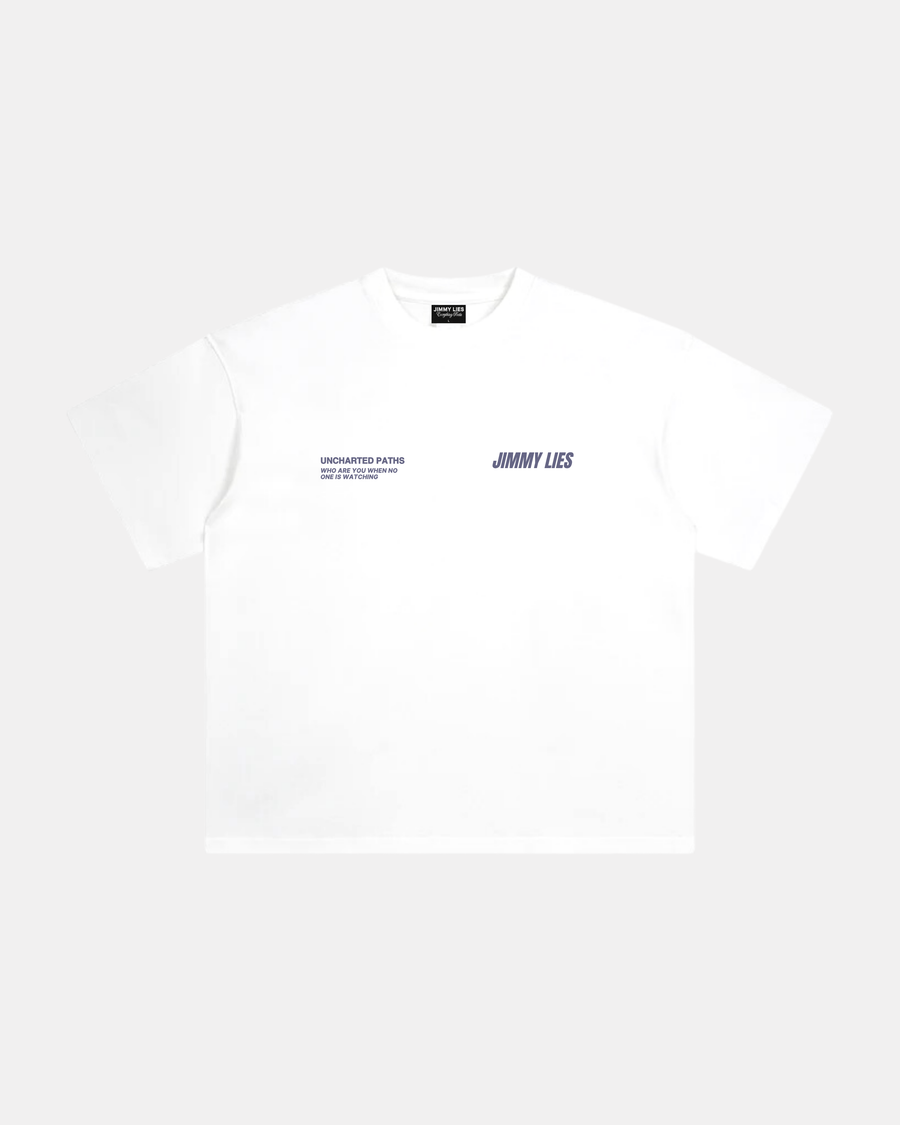 UNCHARTED WHITE TEE