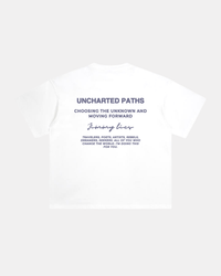 UNCHARTED WHITE TEE