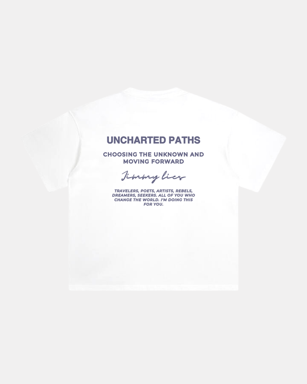 UNCHARTED WHITE TEE