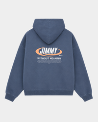NAVY RETRO HOODIE