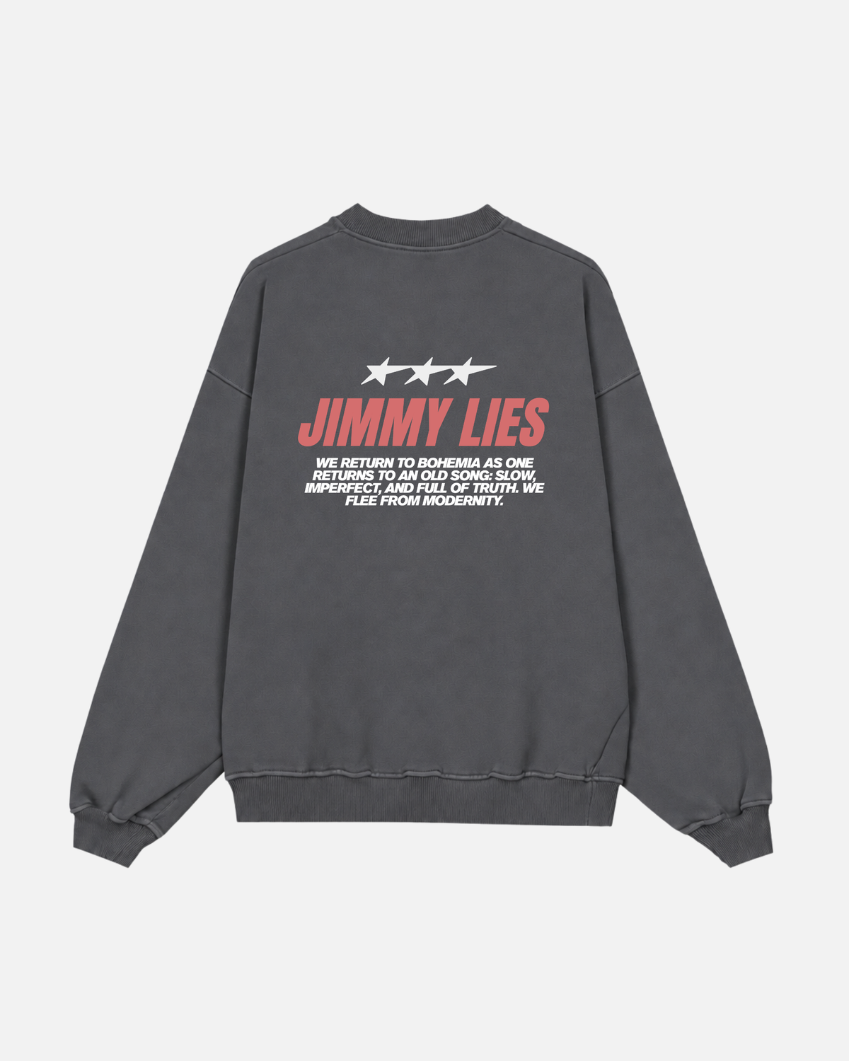 GREY VINTAGE CREWNECK