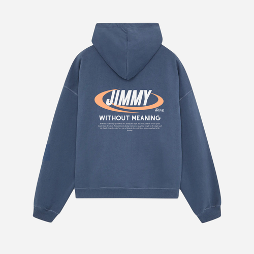 NAVY RETRO HOODIE
