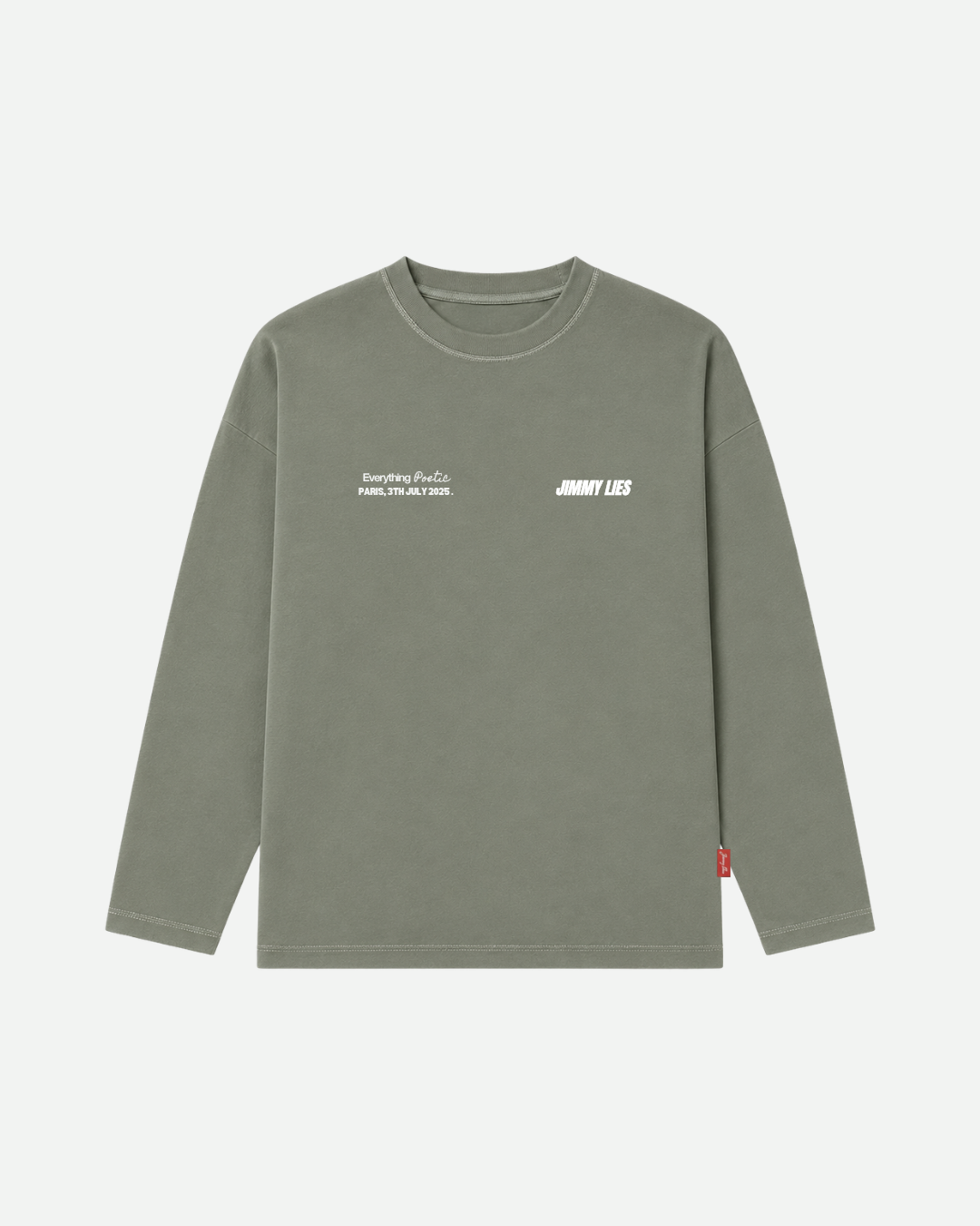 GREEN LONG TEE