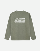 GREEN LONG TEE