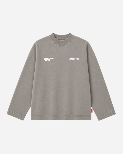 NISC LIGHT GREY CREWNECK