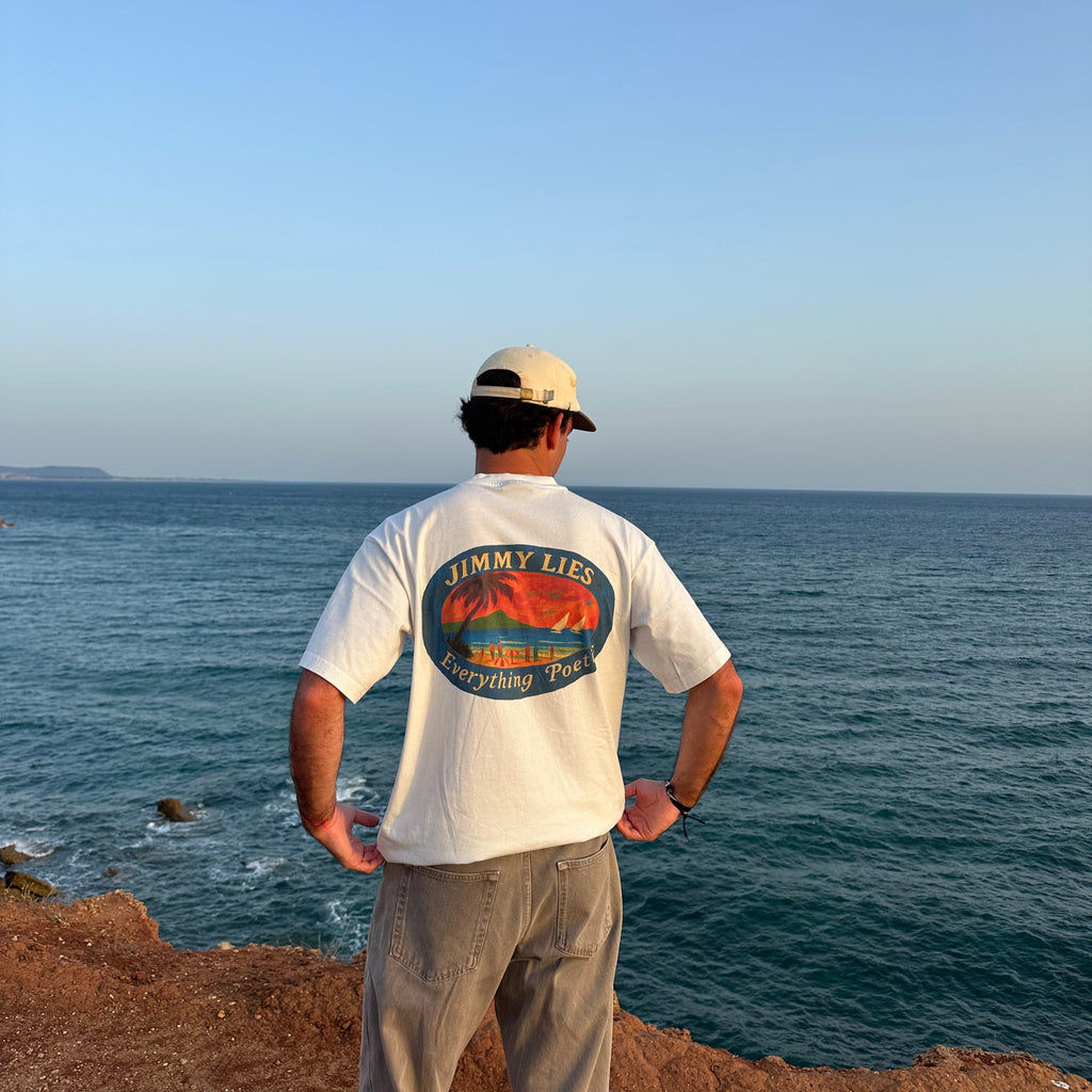 BLUE COAST WHITE TEE