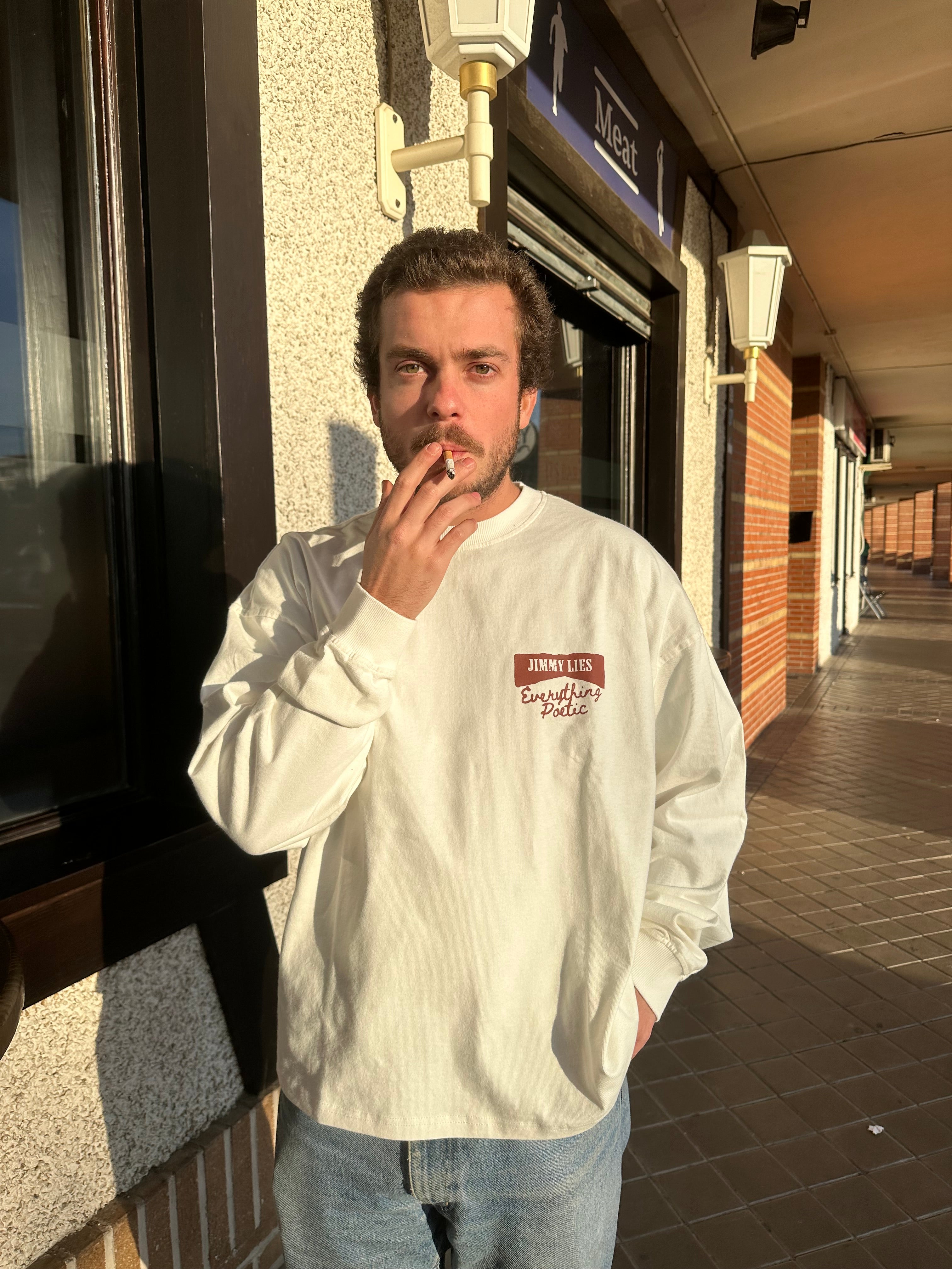 Marlboro White Long Tee