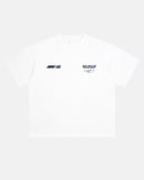 WHITE PORSCHE TEE
