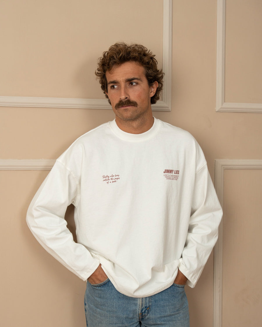 CUADRU WHITE LONG TEE