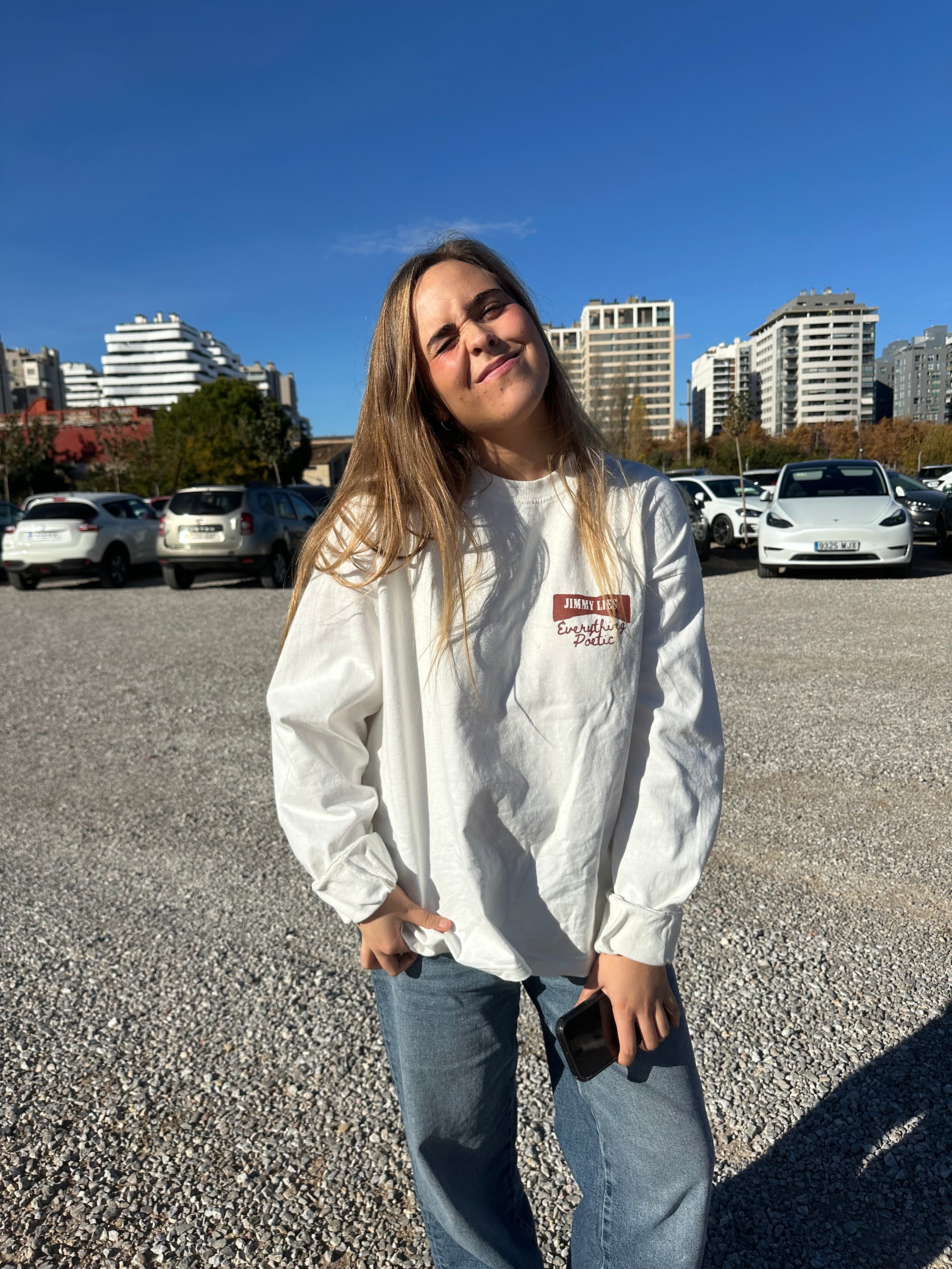 Marlboro White Long Tee