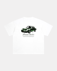 WHITE PORSCHE TEE