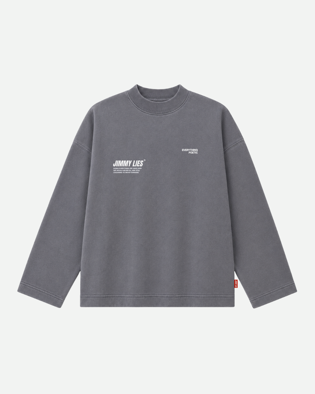 PIU DARK NAVY CREWNECK