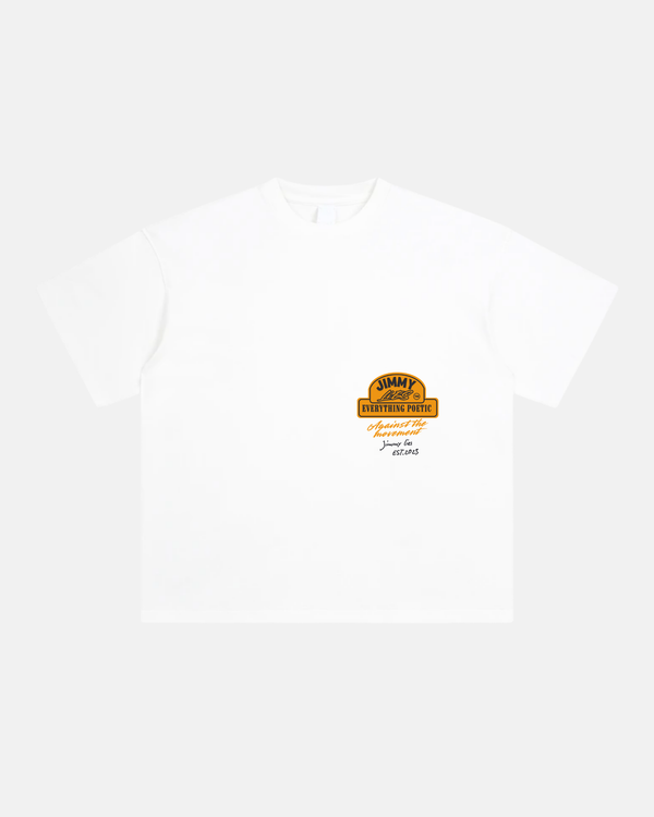 VINTAGE CAMEL WHITE TEE