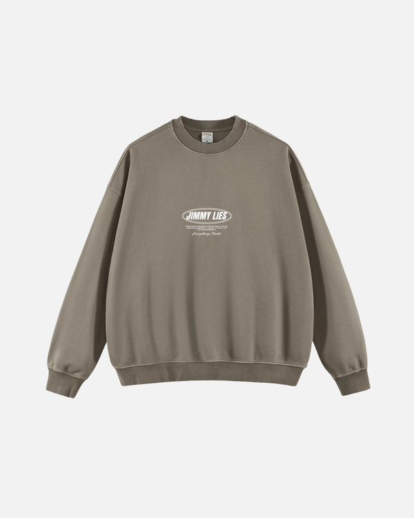 RETRO GREEN CREWNECK