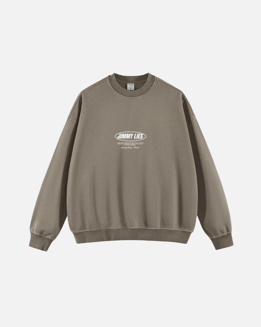 RETRO GREEN CREWNECK