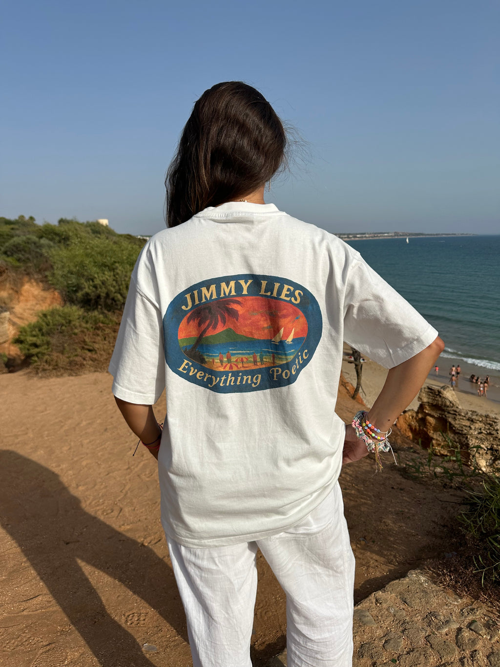 BLUE COAST WHITE TEE