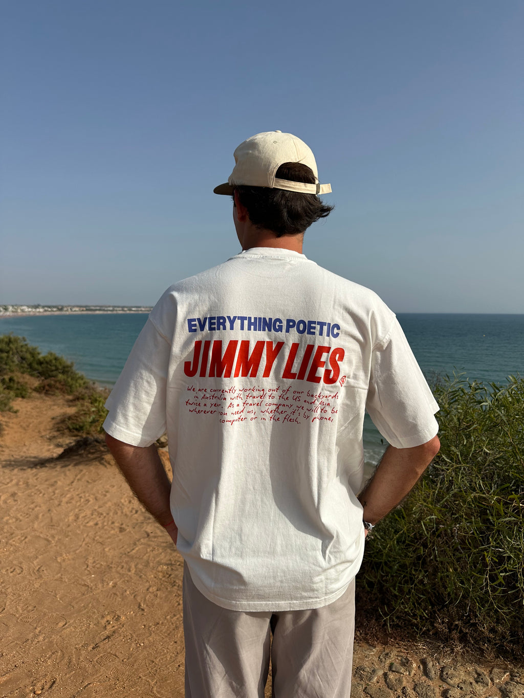 NOT A MISTAKE WHITE TEE