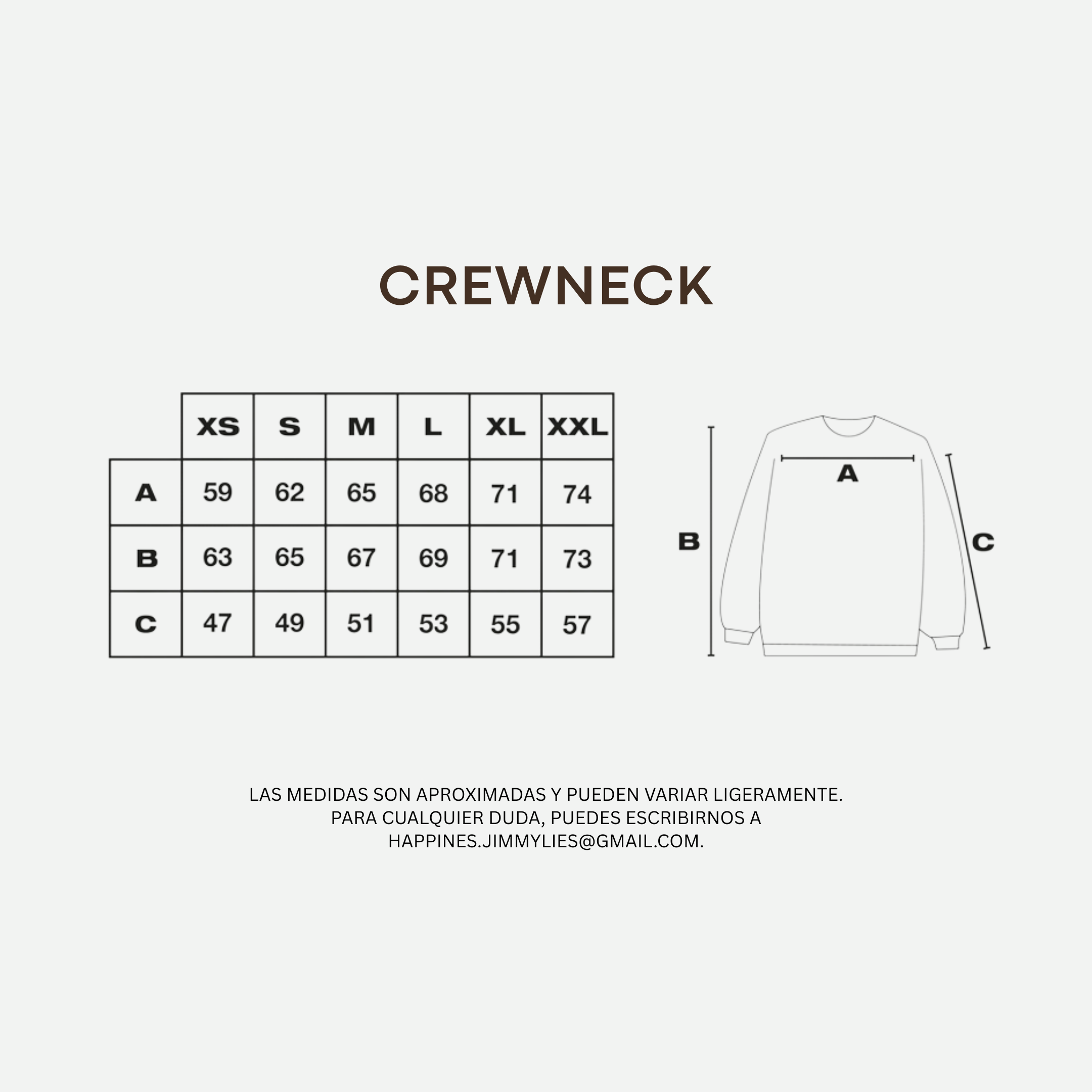 WHY ABOUT YOU? CREWNECK