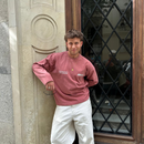 PARIS RED LONG TEE