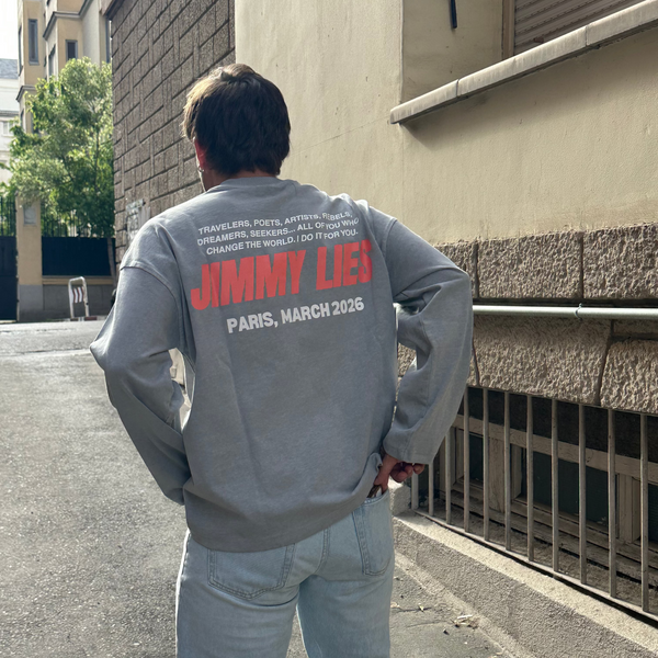 LIGHT GREY LONG TEE V.1