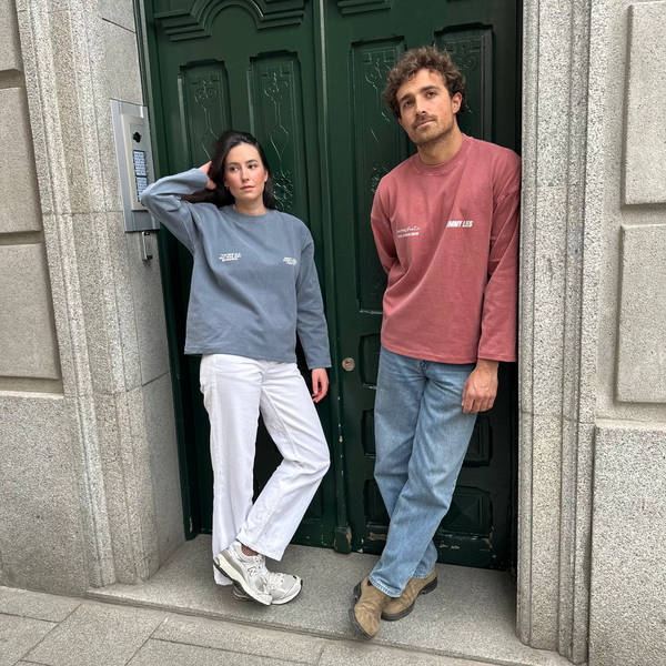 PARIS RED LONG TEE
