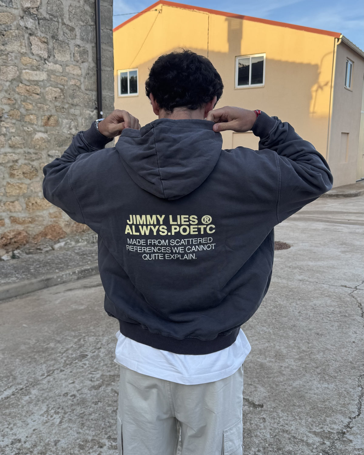 MCQUEEN CHARCOAL HOODIE