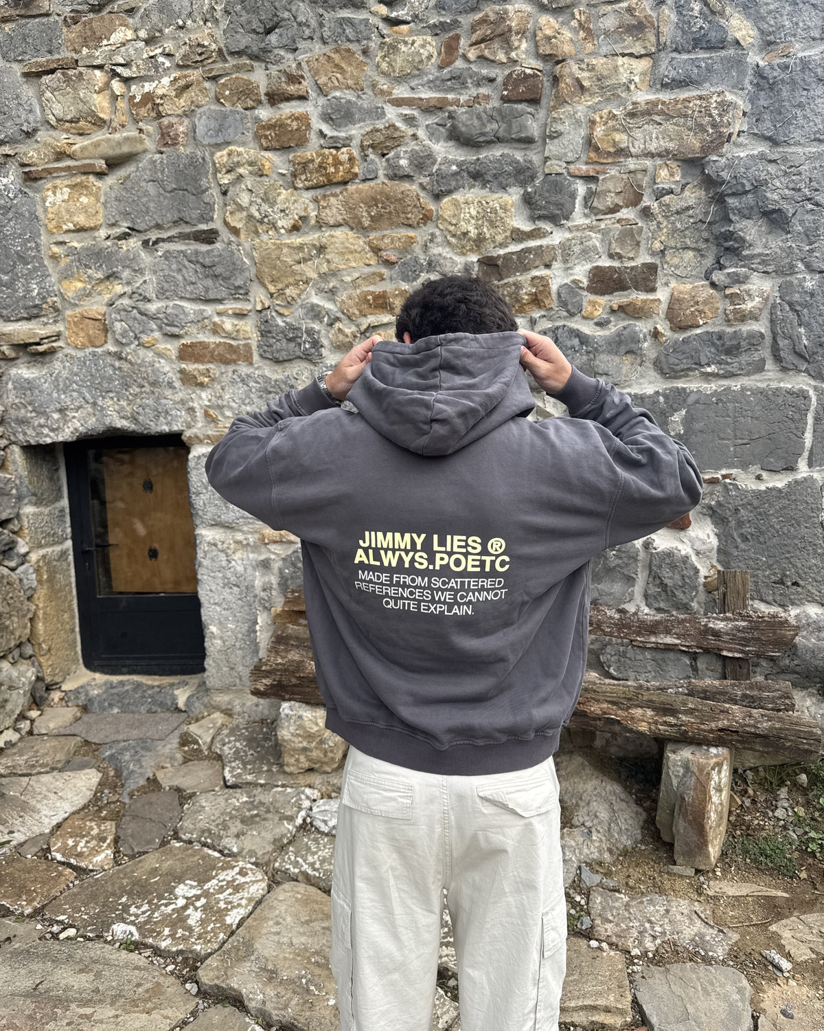 MCQUEEN CHARCOAL HOODIE