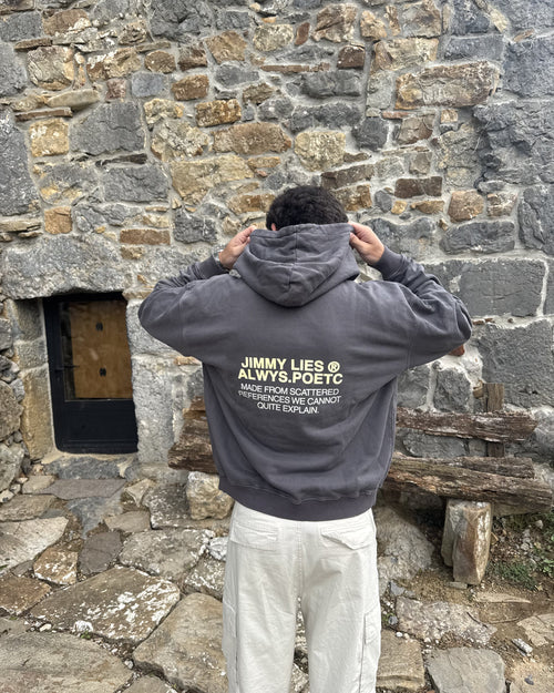 MCQUEEN CHARCOAL HOODIE