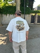WHITE RALLY TEE